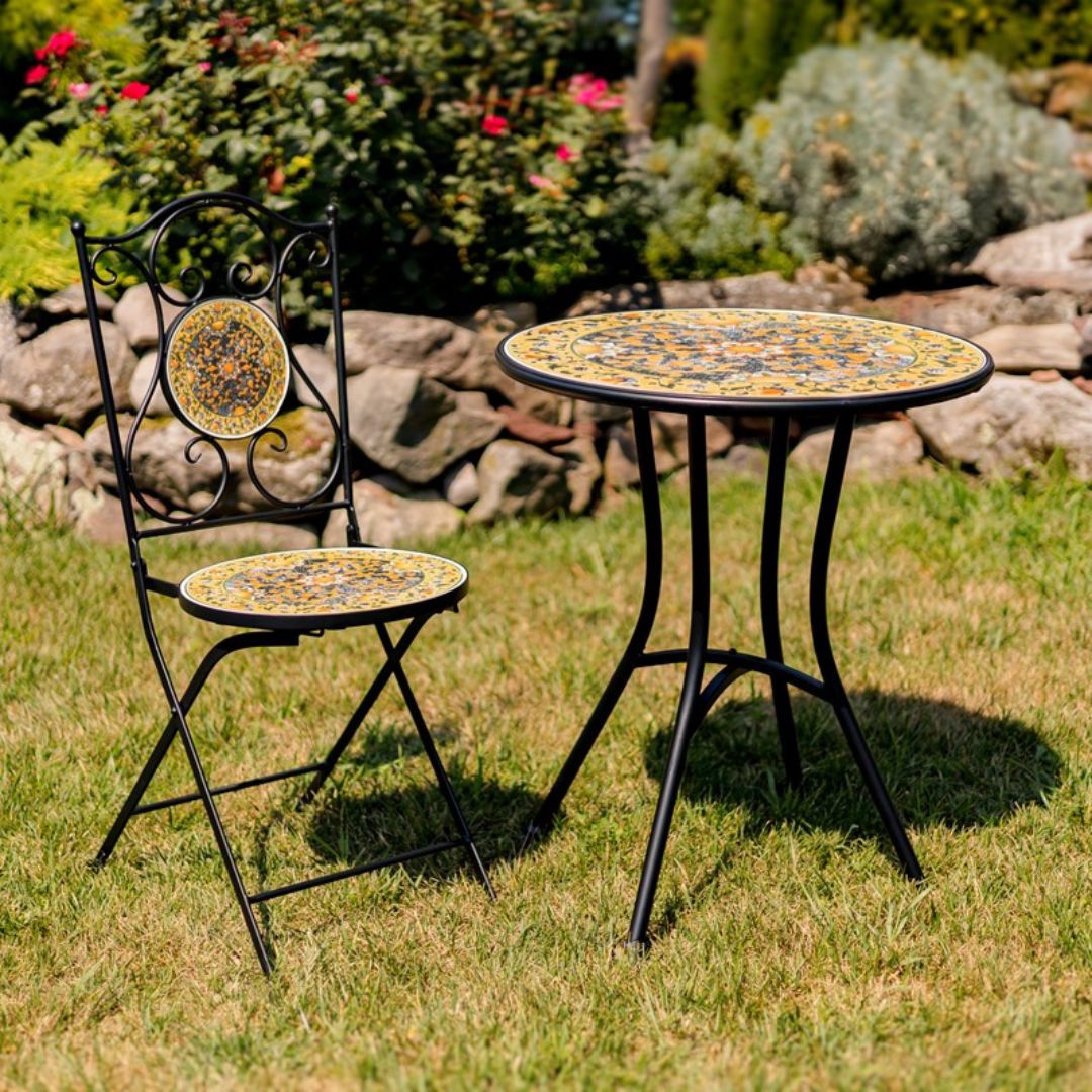 Mosaic Bistro Set – Newport – 3 Piece